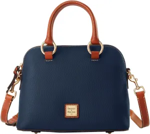 Dooney & Bourke Handbag, Pebble Grain Domed Satchel