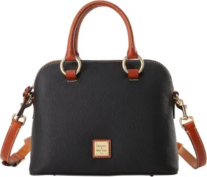 Dooney & Bourke Handbag, Pebble Grain Domed Satchel
