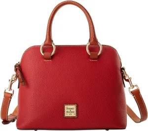 Dooney & Bourke Handbag, Pebble Grain Domed Satchel