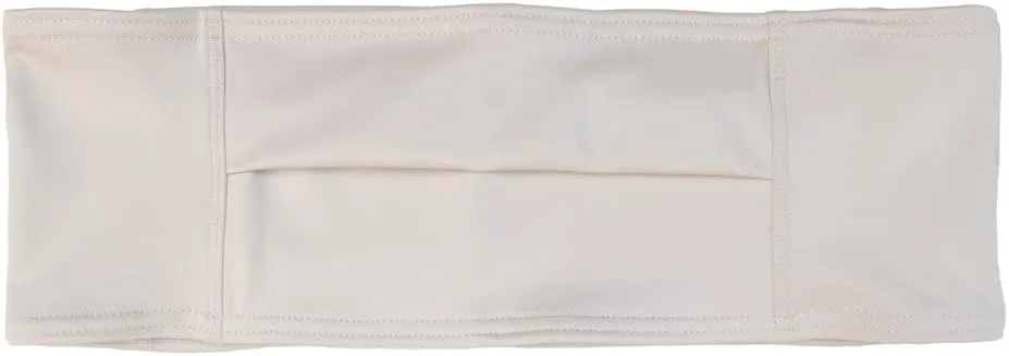 Double Pocket Belt Carries T1D Insulin Pump, Glucose Monitor, Smartphone, Accessories, Epipen, Medical Devices | Beige (Size Youth 1)
