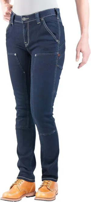 Dovetail Workwear Maven Slim Cargo Pants for Women, Slim Leg Fit, 10 Functional Pockets