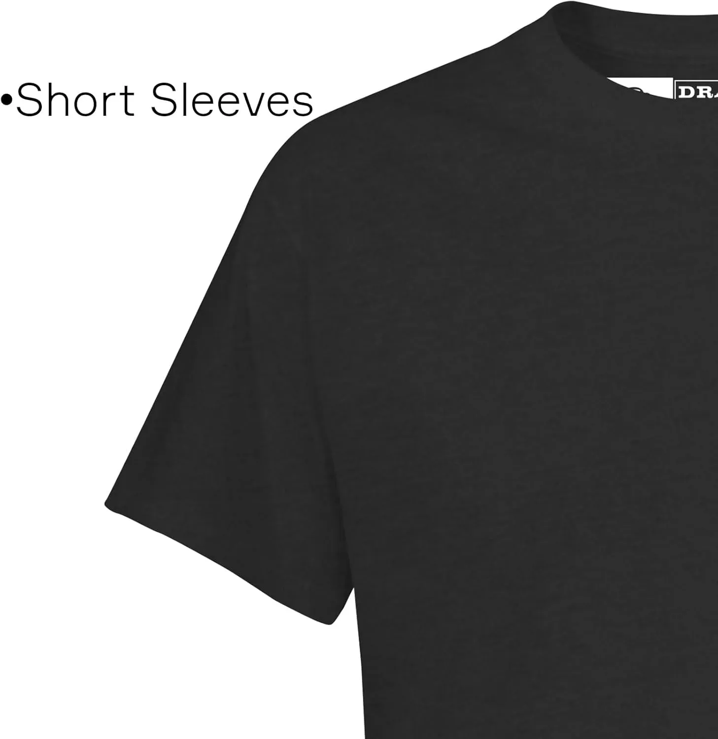 Drake Waterfowl Men's Old School Bar T-Shirt | Casual Lightweight Cotton Blend Tee with Back Logo Print & Front Chest Pocket