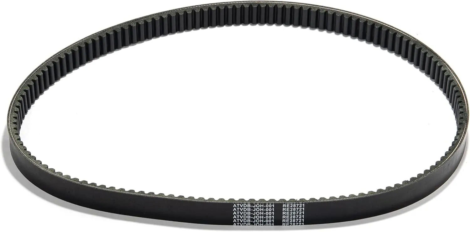 Drive Belt V-Belt RE28721 for John Deere Gator 4X2, Gator Trail 4X2 6X4, AMT 600 622 626, 1200A Bunker and Field Vehicle