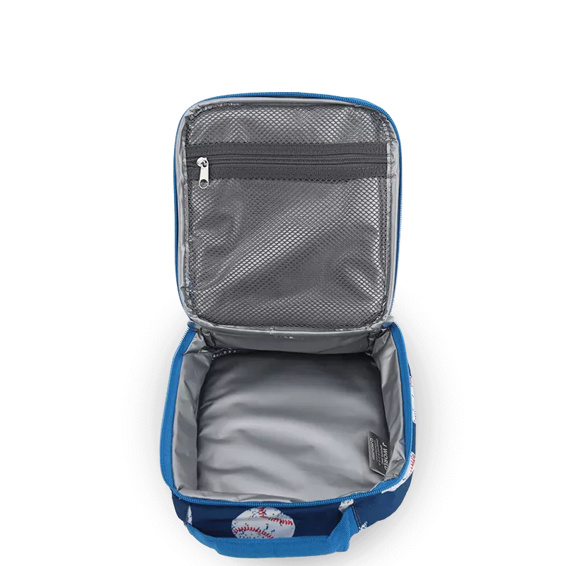 Duet Kids Backpack & Detachable Lunch Box Set in Baseball