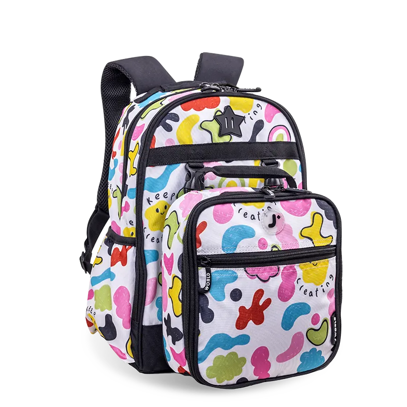 Duet Kids Backpack & Detachable Lunch Box Set in Kiddo