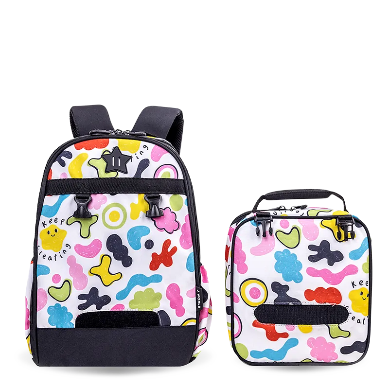 Duet Kids Backpack & Detachable Lunch Box Set in Kiddo
