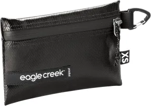 Eagle Creek Pack-It Gear Pouch Protective Travel Bag Organizer for Heavy Tools or Wet Gear - Ultra-Durable Water-Resistant 900D Poly Twill with Secure Zipper, Black - Medium