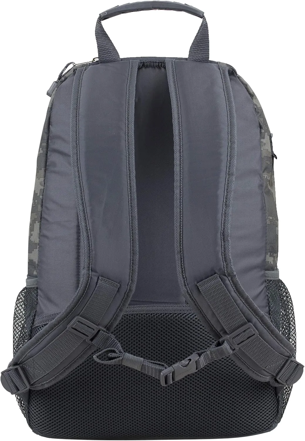 Eastsport Travel Skateboard Backpack Double Strap Laptop Bag Multi-Sport Design for Men and Women, Static Camo