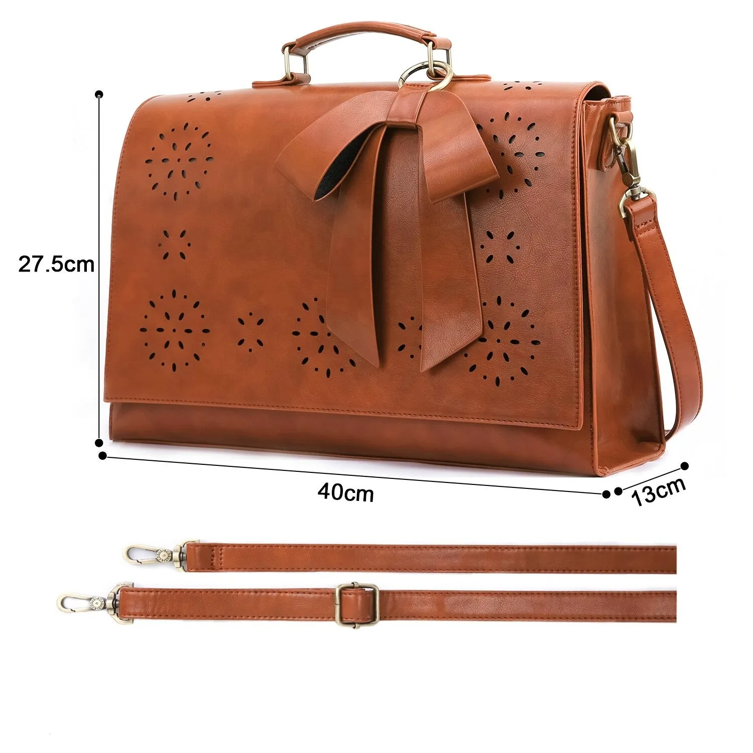 ECOSUSI Large Vegan Laptop Bag