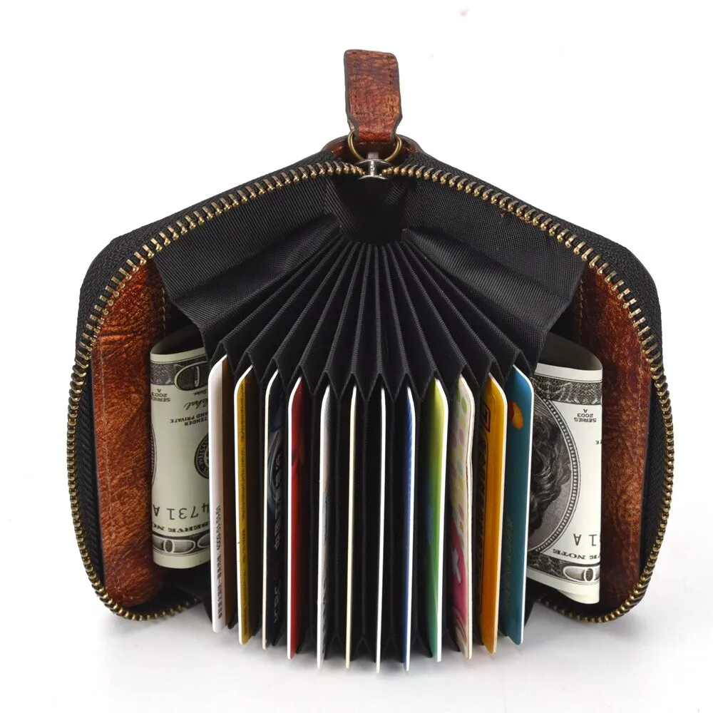 Edler Mens Leather Travel Wallet by Wolph