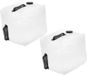 Emergency Water Storage Pack Collapsible Camping Sink Outdoor Water Jugs Handles
