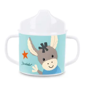 Emmi L'Asinello 6842000 Mug with Handles and Spout, 6  Months, Multi-Coloured