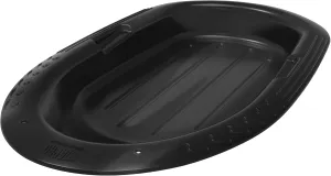 Era 36-inch Manitou Adventurer Sled — 1 Rider Kids' Plastic Toboggan, Black