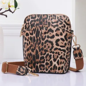 Essential Crossbody Purse - Leopard