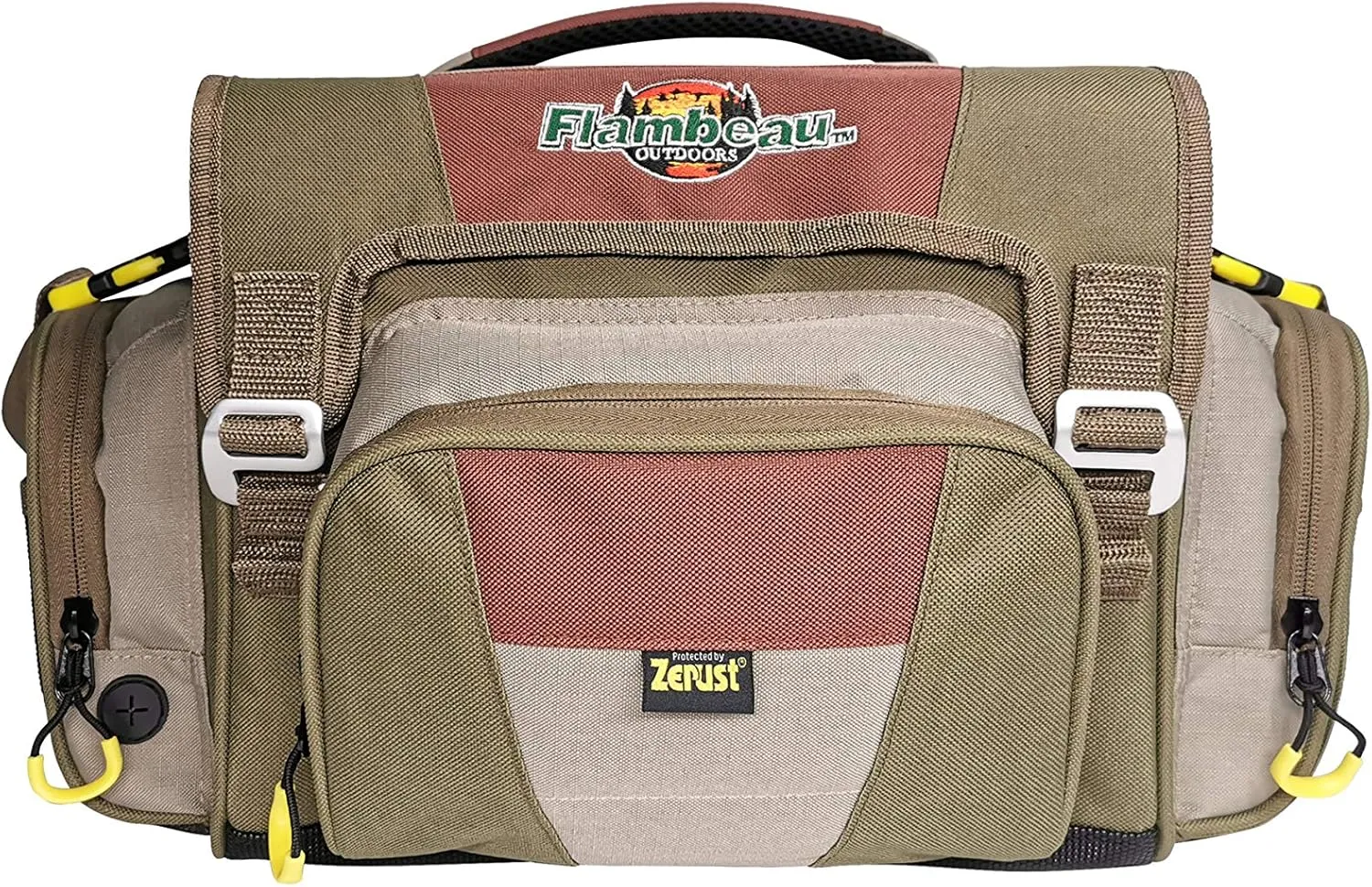 Evolution Outdoors FL40001: 4007 Heritage Zerust Tackle Bag - Includes 3 Trays