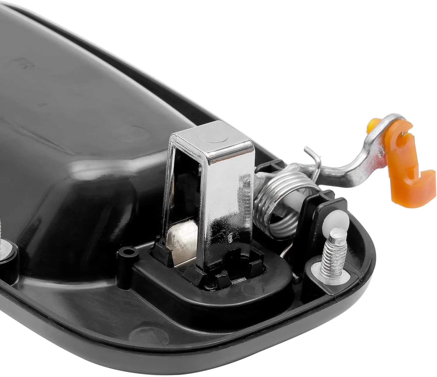 Exterior Door Handles, Compatible with 1999-2007 Chevy Silverado Suburban Tahoe Avalanche, GMC Sierra Yukon, Escalade, Chrome Lever, Front Left Driver & Right Passenger | 15034985, 15182406