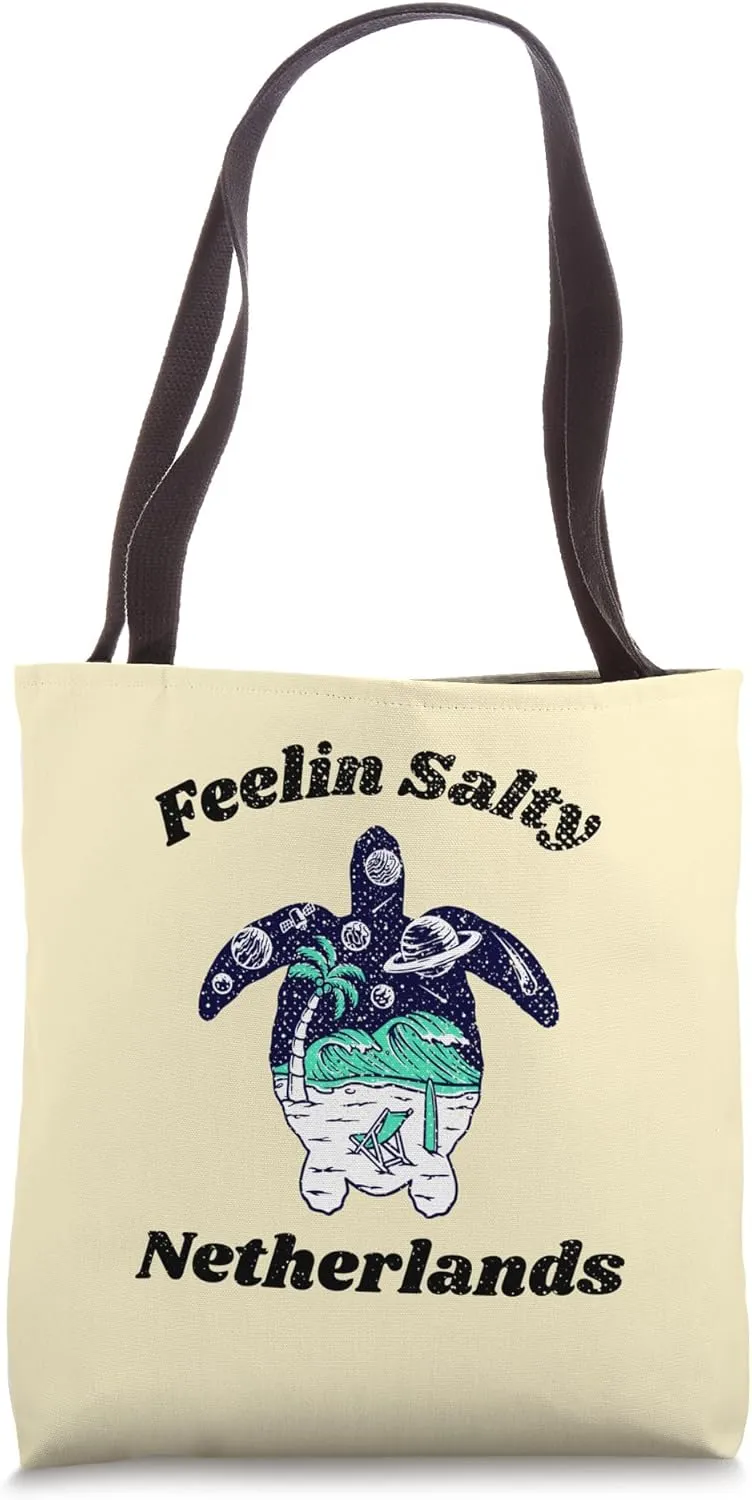 Feelin Salty Netherlands Vacation Travel Travel Tote Bag