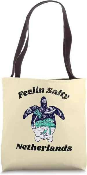 Feelin Salty Netherlands Vacation Travel Travel Tote Bag