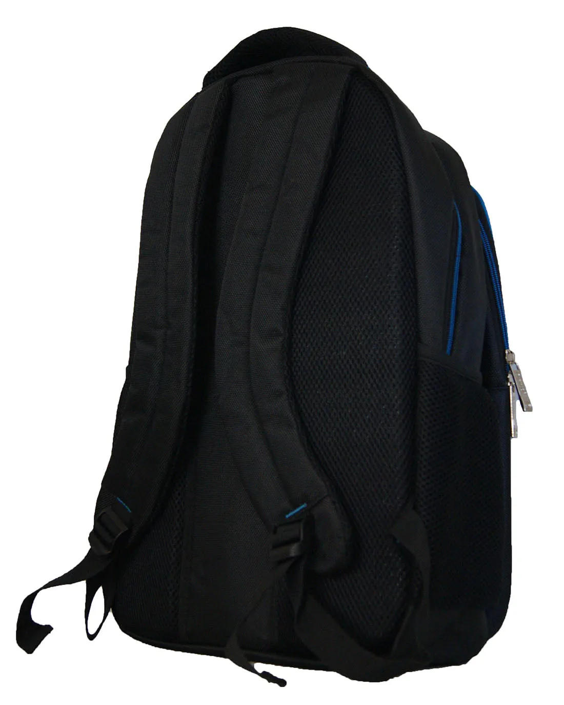 Fino Sk9029 15 inch Laptop Backpack with Blue Piping-19 Litre