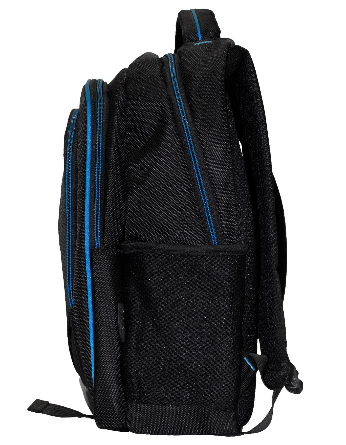 Fino Sk9029 15 inch Laptop Backpack with Blue Piping-19 Litre