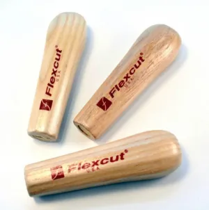Flexcut Quick Connect Power Handles, Ergonomically Shaped, Set of 3 (SK113)