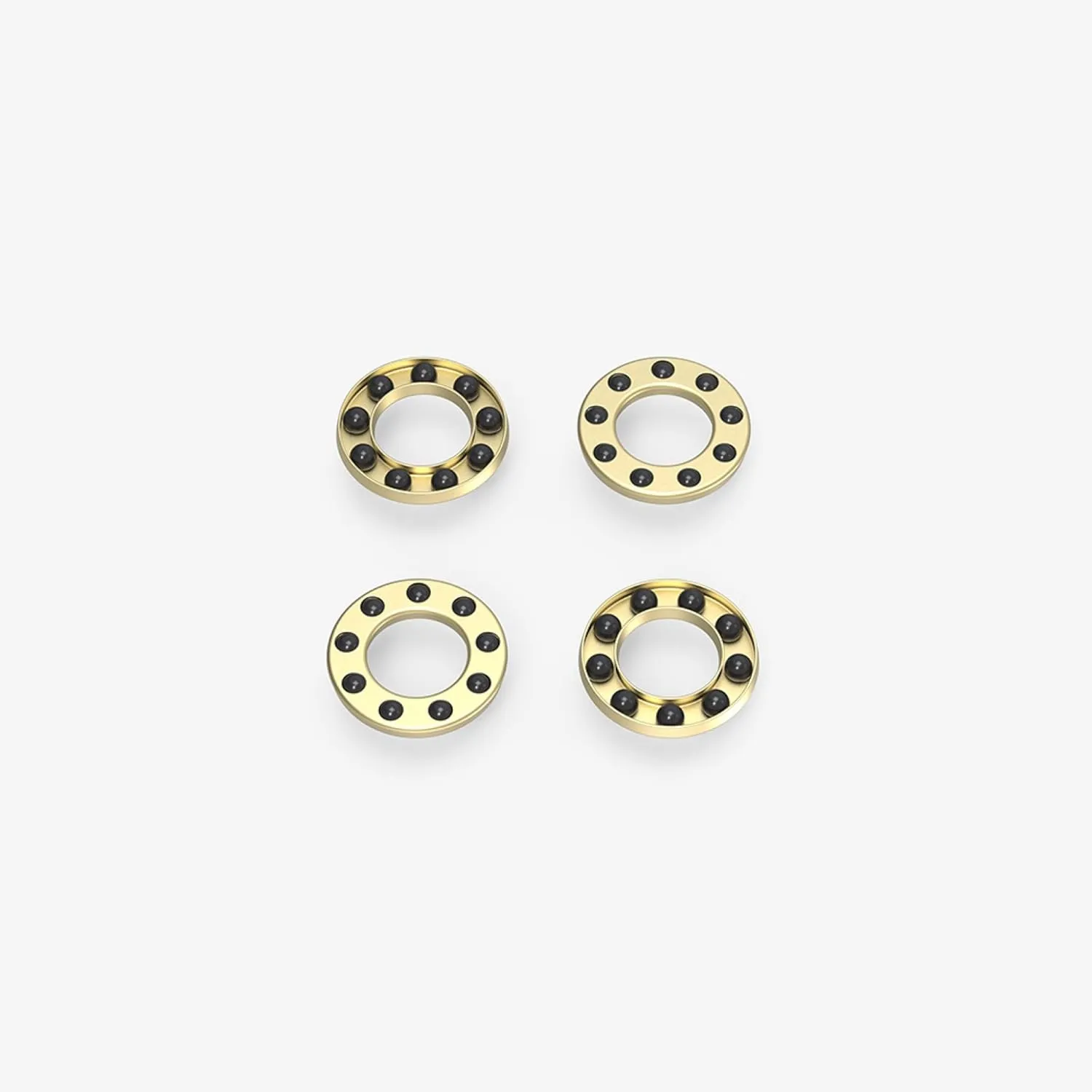 Flytanium Ceramic Bearings Upgrade for Kershaw Lucha Handles - Set of 4
