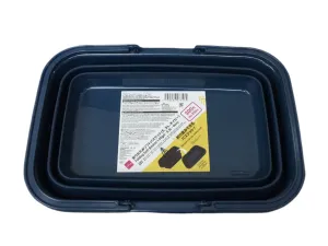 Folding Soft Basket(5.3L Navy)