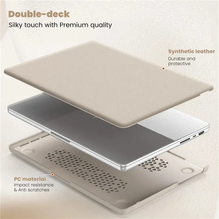 For MacBook Pro 14 inch (2023) / (2021) A2442 M1 Pro / M1 Max / A2779 / M3 A2918 A2992 Laptop Case Anti