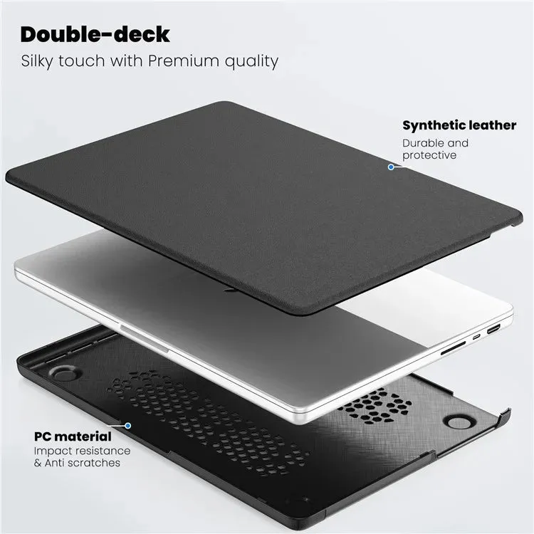 For MacBook Pro 14 inch (2023) / (2021) A2442 M1 Pro / M1 Max / A2779 / M3 A2918 A2992 Laptop Case Anti