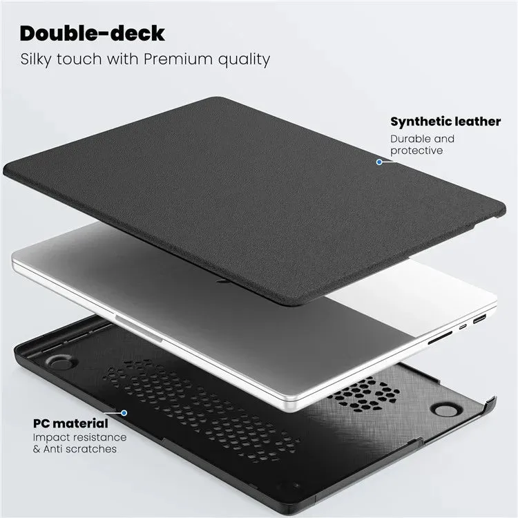 For MacBook Pro 14 inch (2023) / (2021) A2442 M1 Pro / M1 Max / A2779 / M3 A2918 A2992 Laptop Case Anti