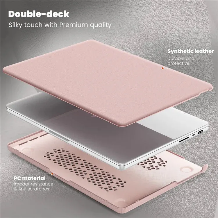 For MacBook Pro 14 inch (2023) / (2021) A2442 M1 Pro / M1 Max / A2779 / M3 A2918 A2992 Laptop Case Anti
