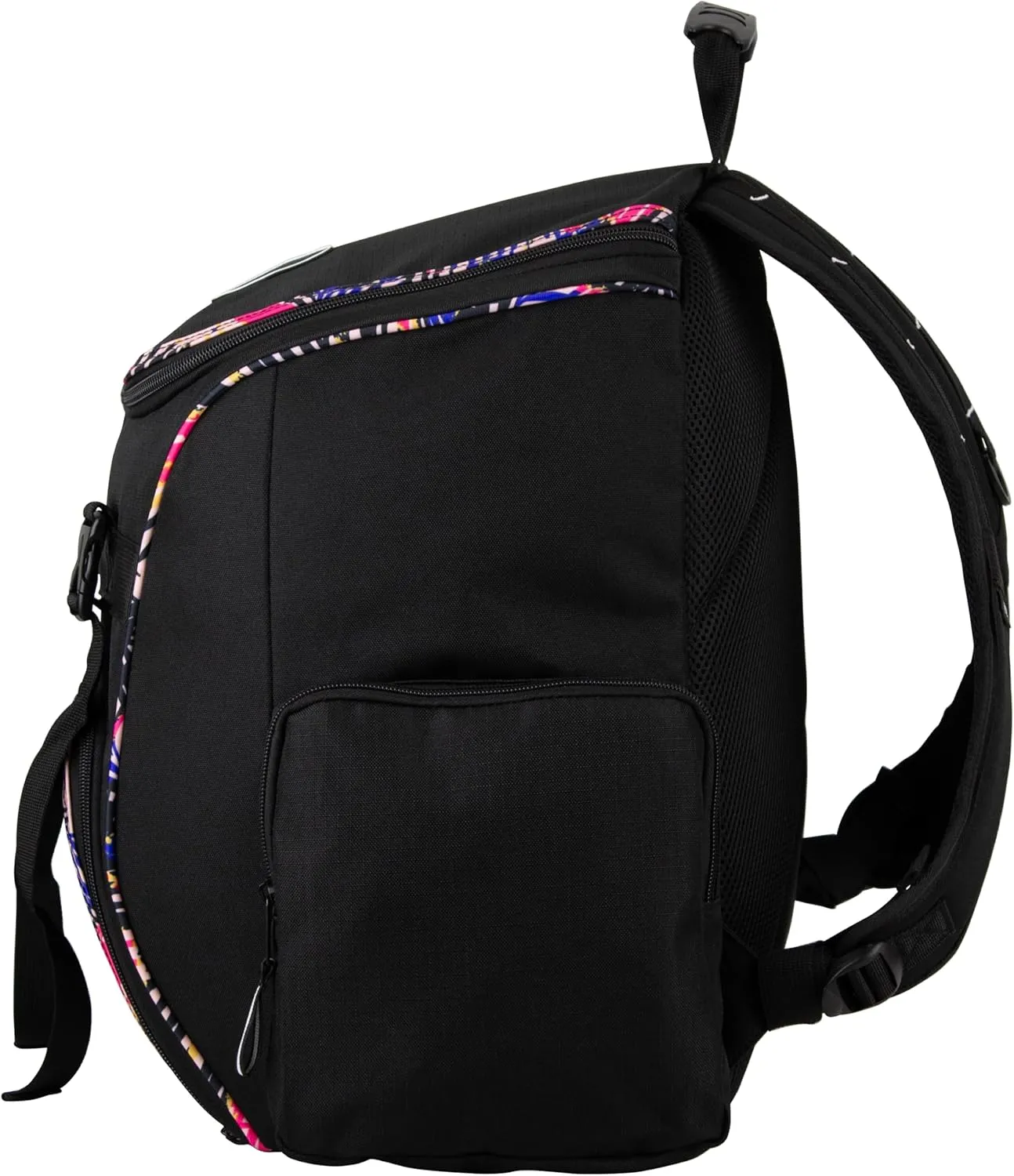 FUEL Oversized Wide Mouth Backpack with Multiple Compartments, Large Storage for Hiking, Work, Classroom, and Traveling - Tropical Trim