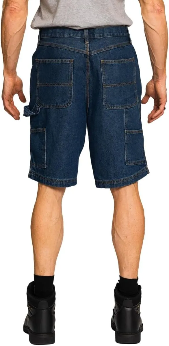 FULL BLUE Carpenter Shorts, Regular Fit