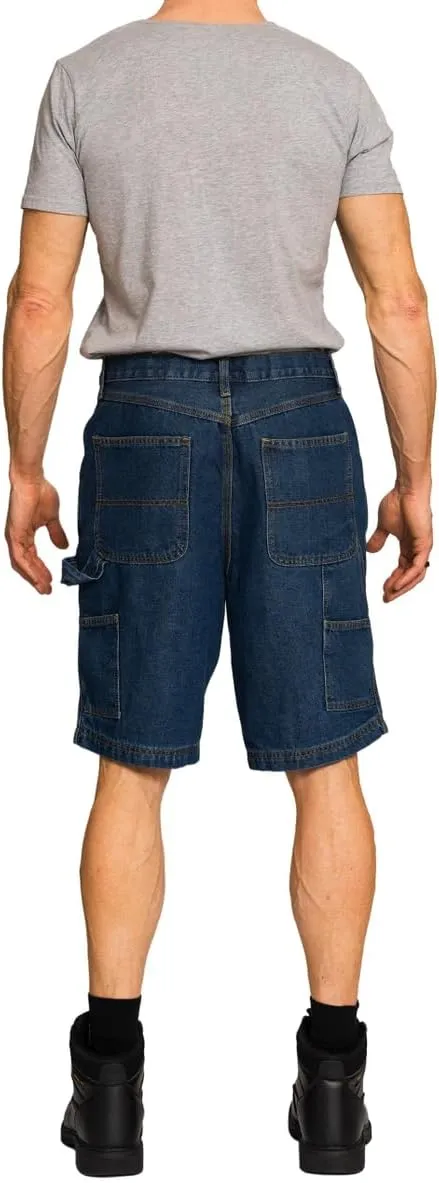 FULL BLUE Carpenter Shorts, Regular Fit