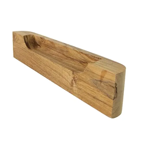 Furnexcel SH007 Wooden Handle for Main Doors/Wardrobes/Cabinets/Cupboards (Oak Brown, Conceal Handle, Teak, 230mm*42mm*25mm (LWH) Set of 2