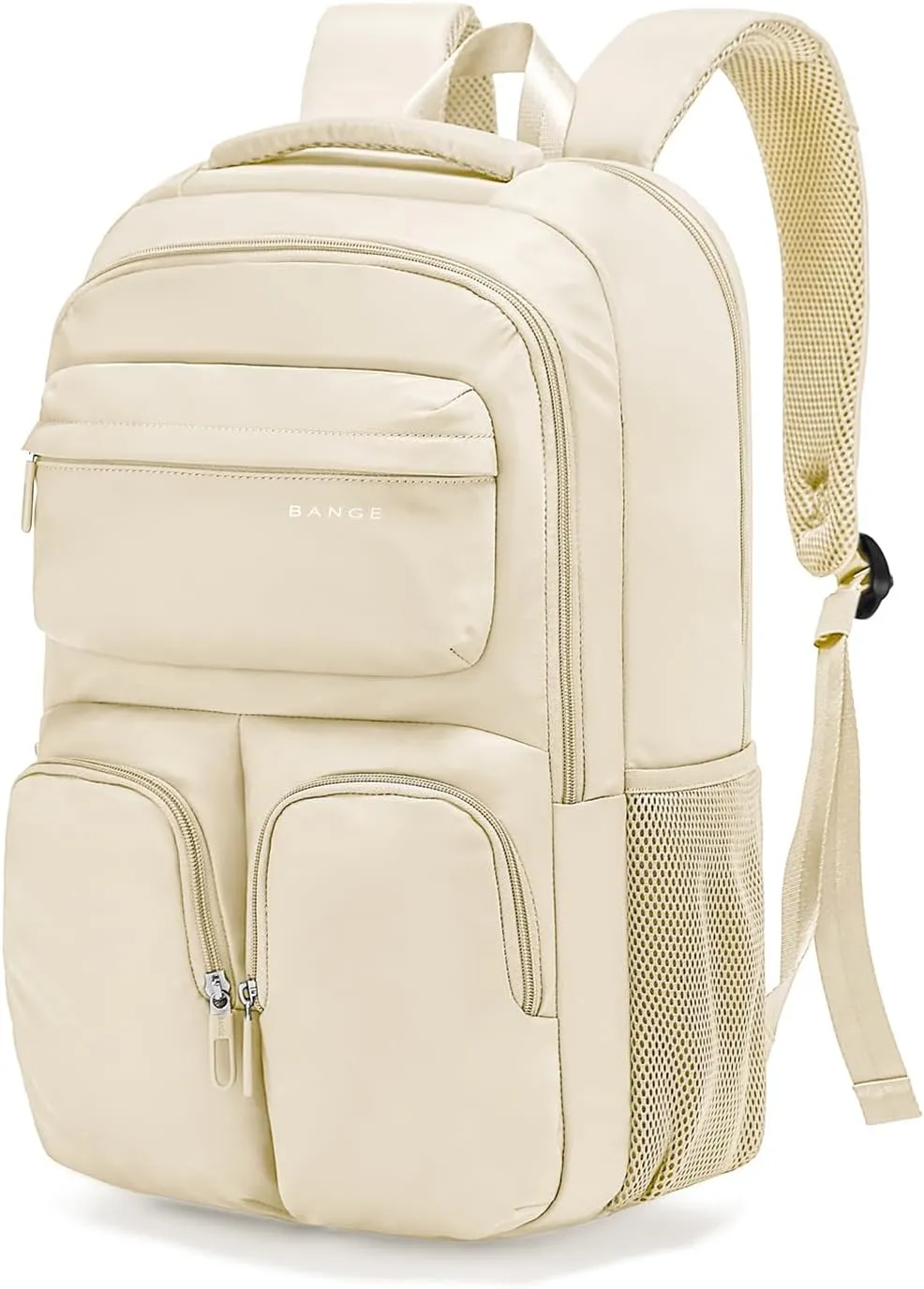 FUTURE AESTHETICS Travel Backpack for Women、men, College Backpack Bag, Hiking Backpack,Waterproof Carry On Backpack Business Backpack (Off white)