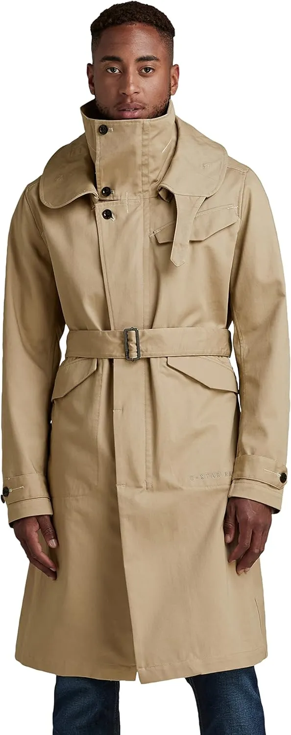 G-STAR Men's Casual Utility Trench Coat