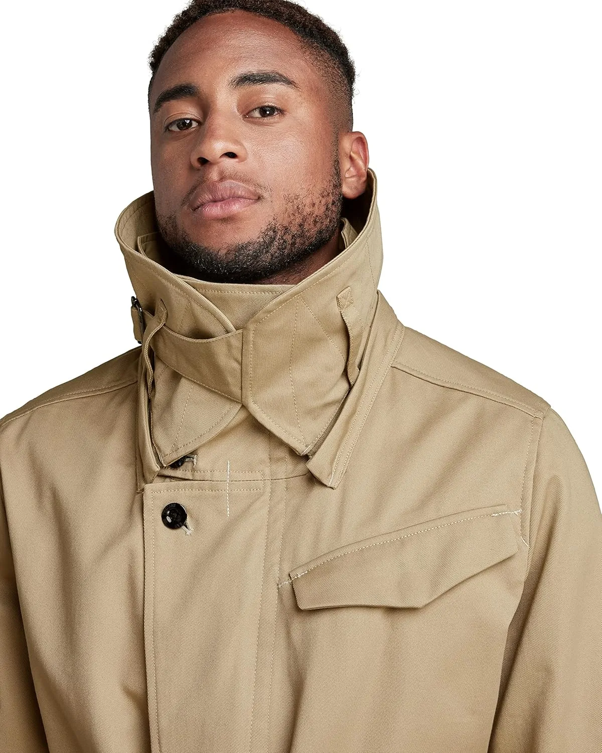 G-STAR Men's Casual Utility Trench Coat