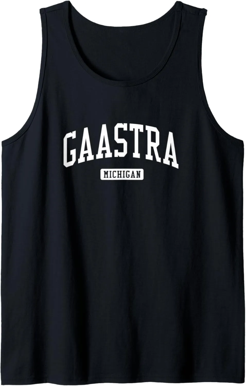 Gaastra Michigan MI Vintage Athletic Sports Design Tank Top