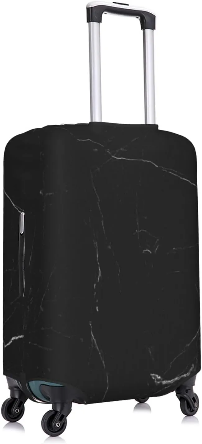 Garbage Truck Trash Luggage Cover Multi Size Travel Luggage Protective Cover, Small, Black