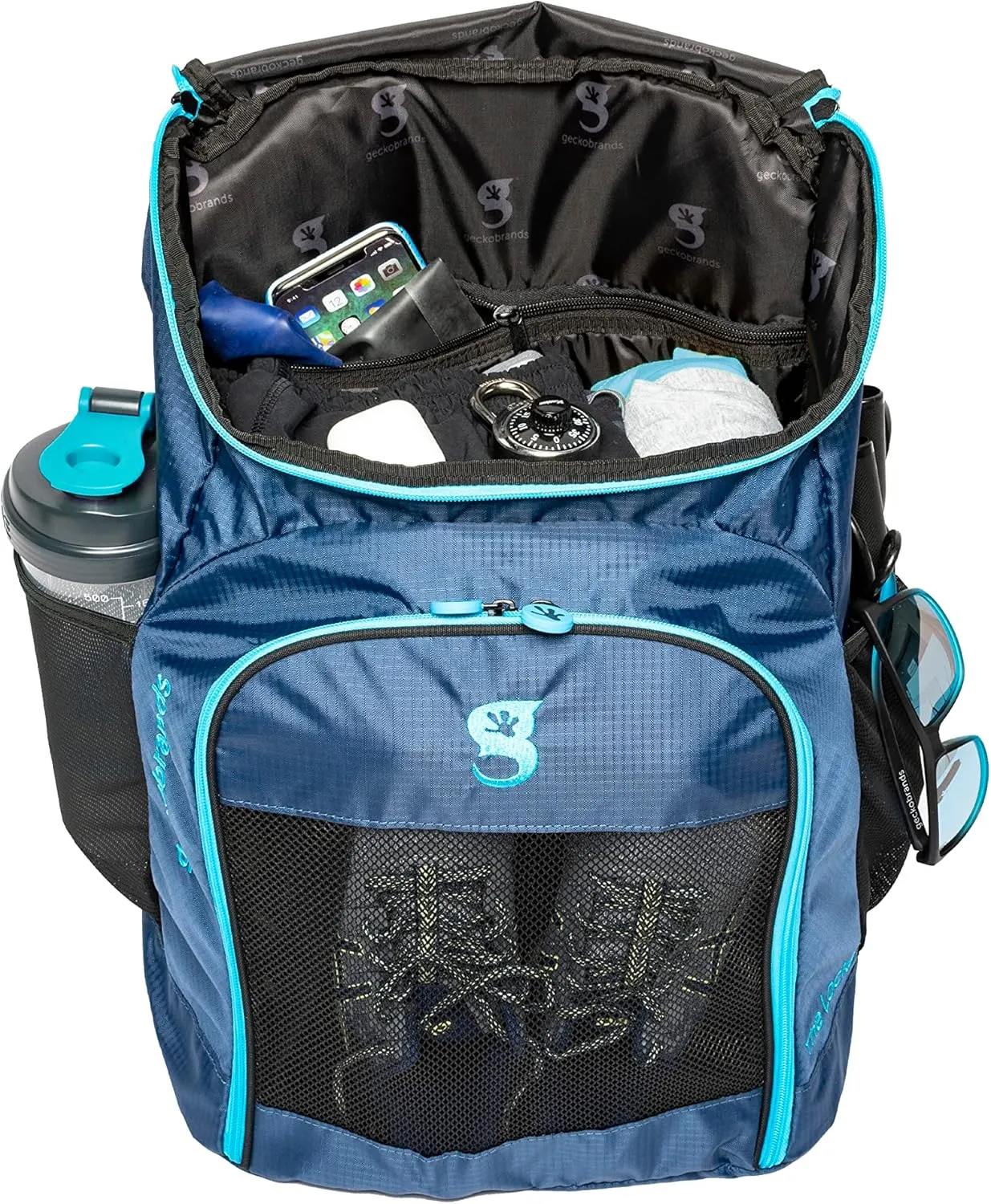 geckobrands Locker Backpack Duffel – Versatile Duffel Backpack with Waterproof Lining and Ample Storage