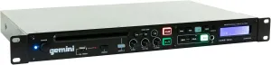 Gemini Sound CDMP-1500 19 Inch Professional/Home Anti Shock Audio Rackmount Single Disc Drive Mountable CD MP3 USB Media Music Player System Input with Remote