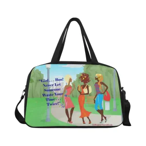 Girl 3 Divas in the Park Travel Bag w/Shoe Compartment