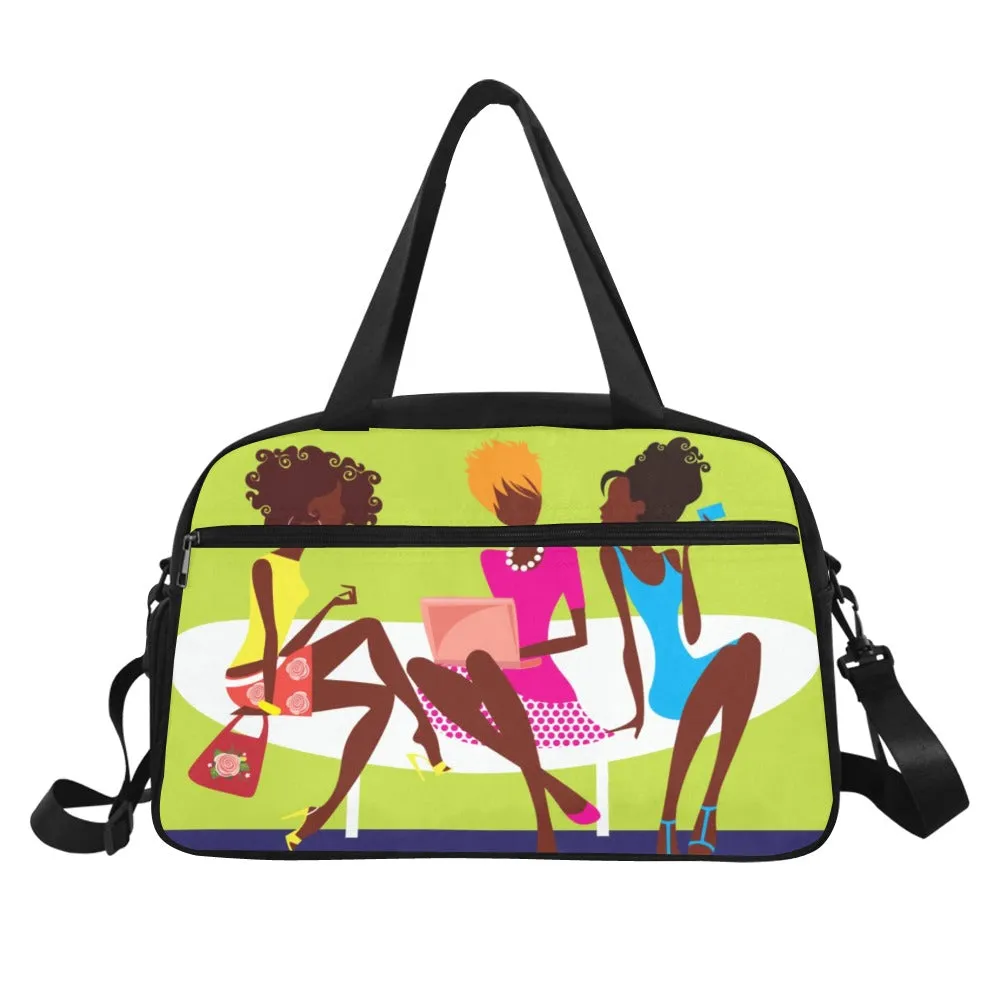 Girl 3 Entrepreneur Divas Travel Bag w/Shoe Compartment