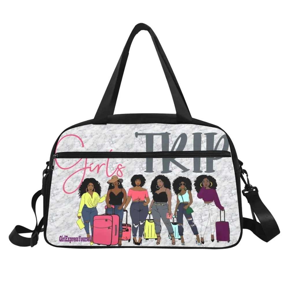 Girl Girls Trip Travel Bag w/Shoe Compartment