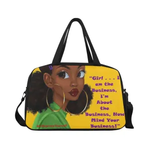 Girl I Am the Business Travel Bag w/Shoe Compartment
