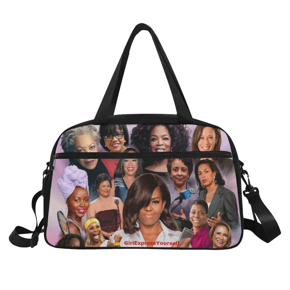 Girl Yes We Still Can Travel Bag w/Shoe Compartment