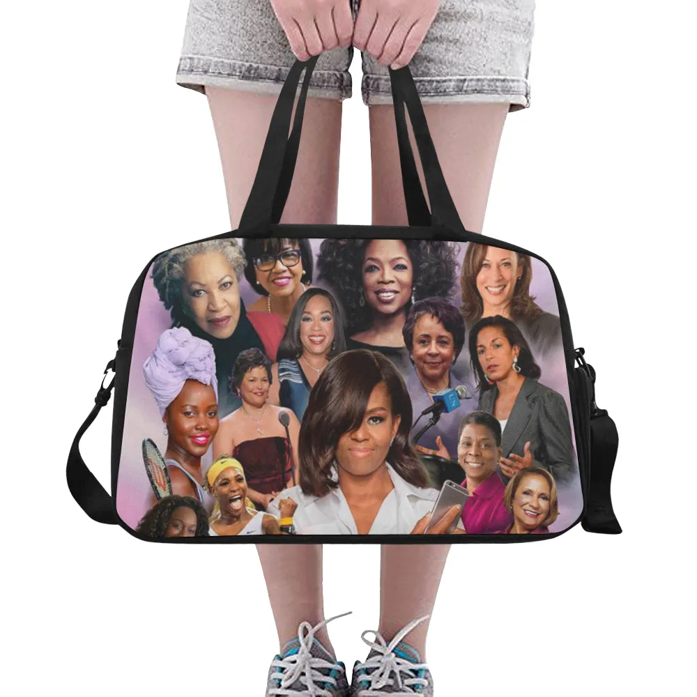 Girl Yes We Still Can Travel Bag w/Shoe Compartment