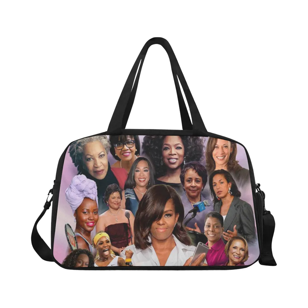 Girl Yes We Still Can Travel Bag w/Shoe Compartment