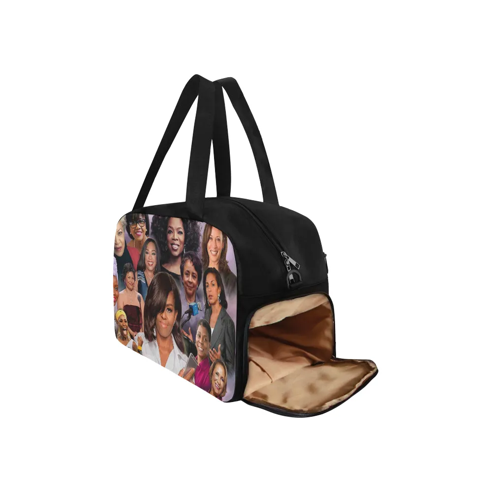 Girl Yes We Still Can Travel Bag w/Shoe Compartment